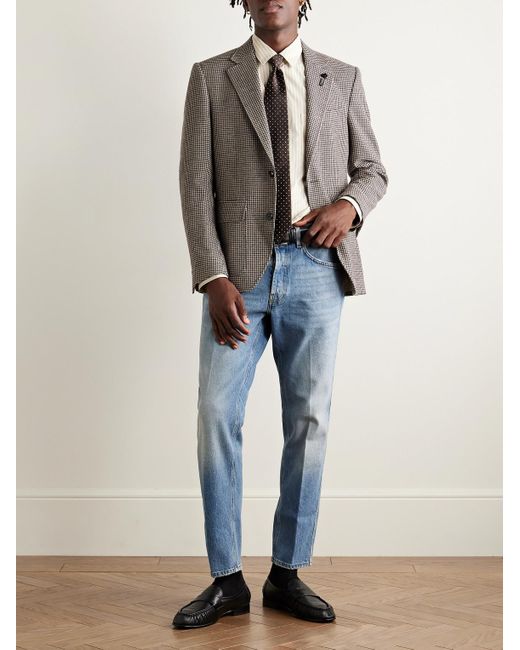 Lardini Blue Slim-Fit Straight-Leg Jeans for men