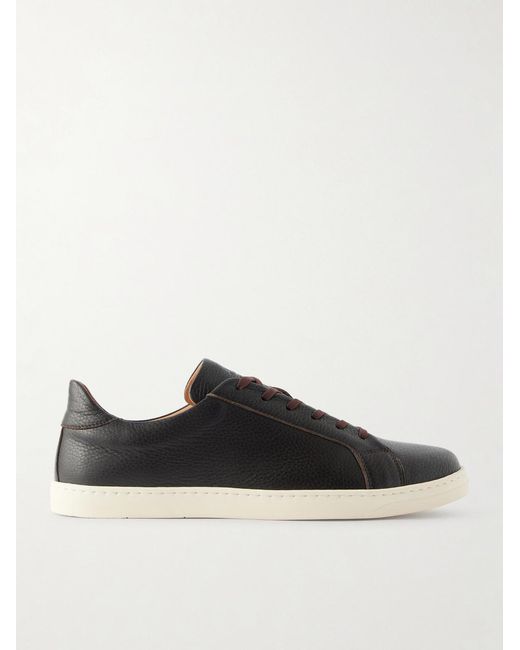George Cleverley Black Jack Iii Deerskin Sneakers for men