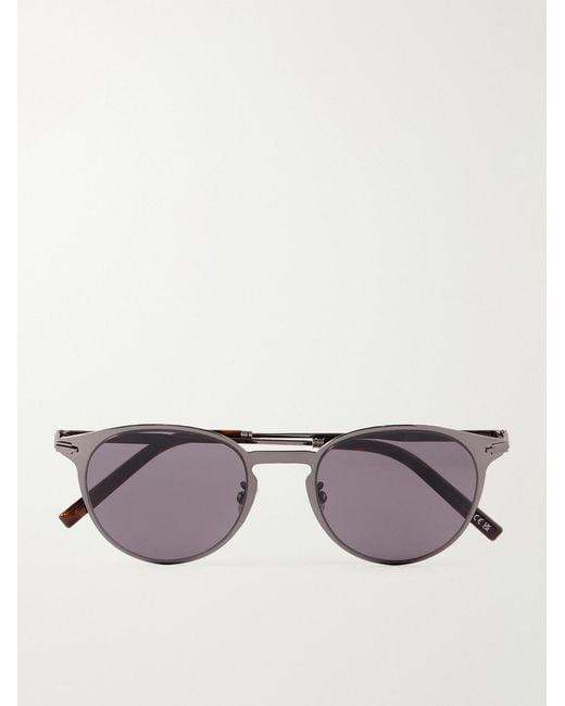 Dior Diorblacksuit R8U Round Metal Sunglasses for men