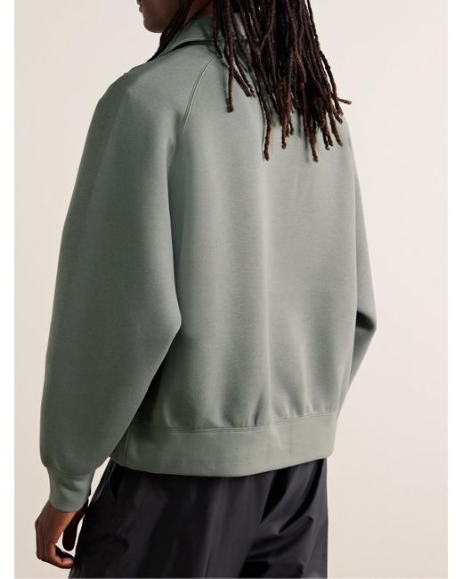 Nike Reimagined Sweatshirt aus "Tech Fleece"-Material mit kurzem Reißverschluss in Gray für Herren
