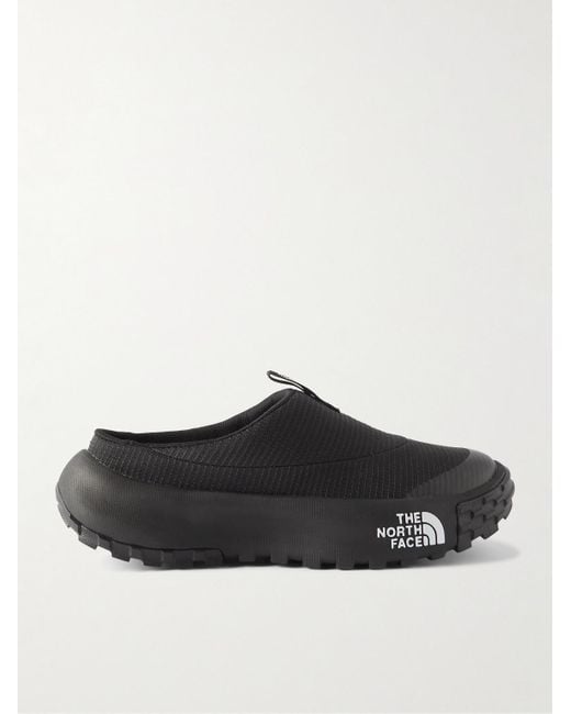 The North Face Black Never Stop Rubber-trimmed Recycled-ripstop Mules for men