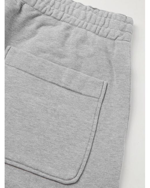 Remi Relief Gray Straight-leg Cotton-jersey Sweatpants for men