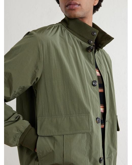 Valstar Green Ino Shell Bomber Jacket for men