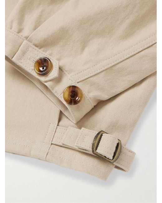 Kapital Natural Kayak Paw-Paw Cotton-Canvas Blouson Jacket for men
