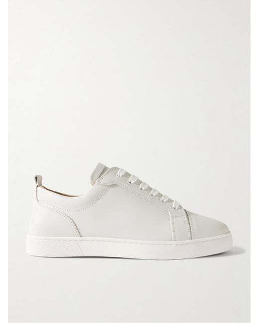 Christian Louboutin Natural Louis Junior Leather Sneakers for men