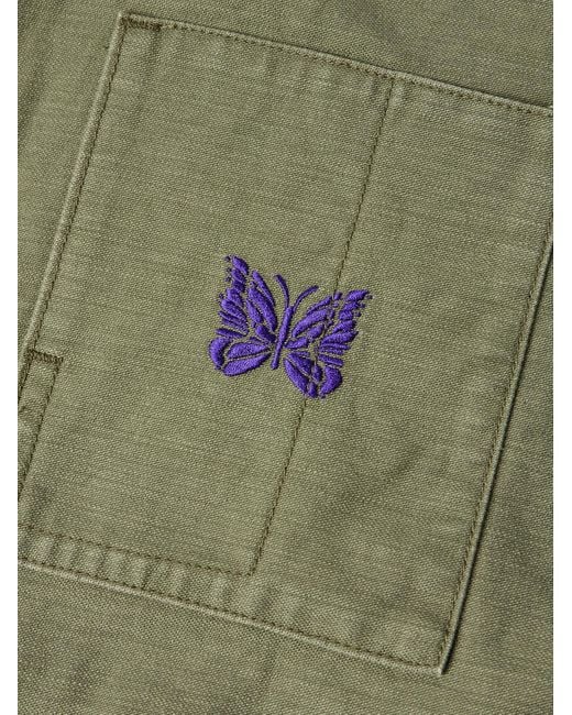 Overshirt di Needles in Green da Uomo