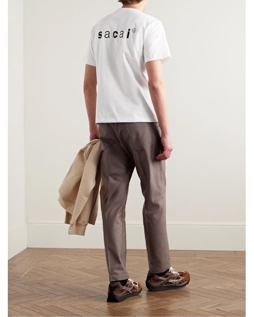 sacai × WTAPS Print T-Shirt XXL white 5 【公式通販】