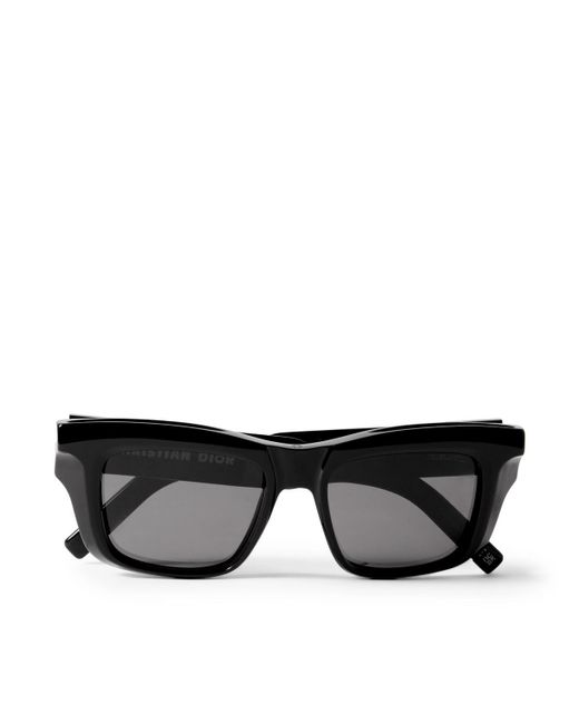 Dior Black Diorxplorer S2I Rectangle-Frame Acetate Sunglasses for men