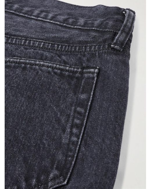 Mr P. Blue Slim-fit Organic Selvedge Jeans for men