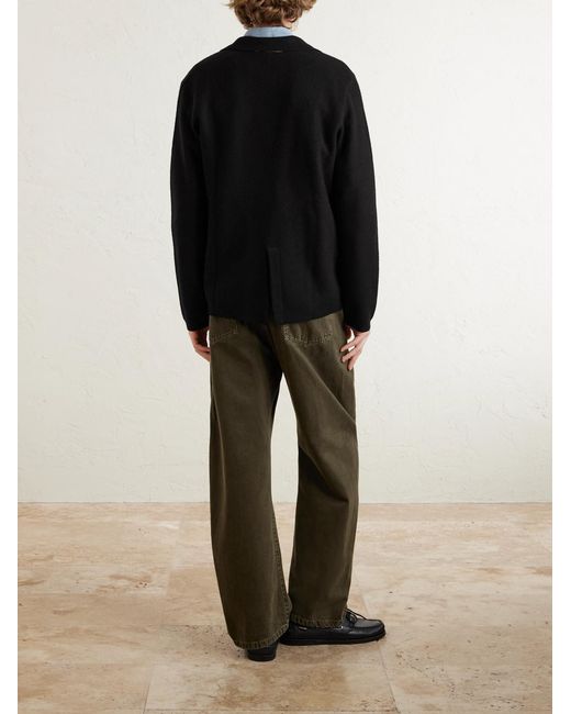 Paul Smith Black Merino Wool Blazer for men