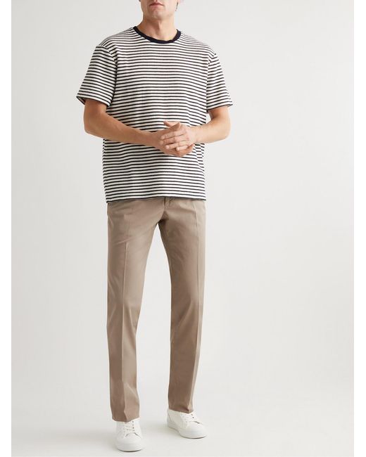 Slowear Natural Four Season Relaxed-Fit Cotton-Blend Chinos for men