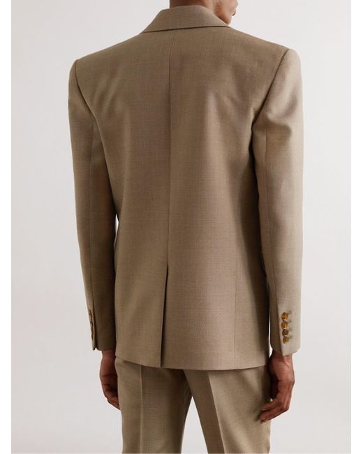 Saint Laurent Natural Wool Suit Jacket for men