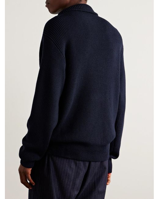 Pullover di Officine Generale in Blue da Uomo