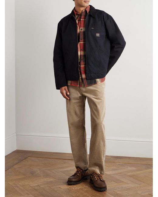 Polo Ralph Lauren Red Checked Brushed-Cotton Oxford Shirt for men