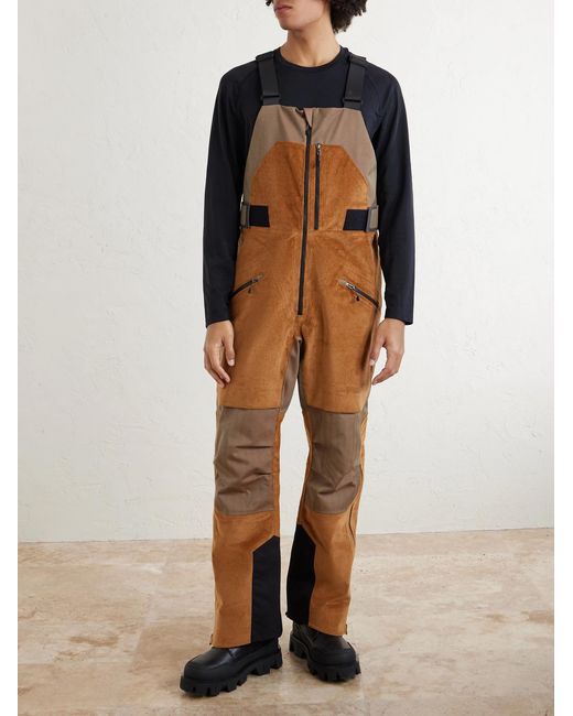 Sease Brown Glüna Straight-Leg Ski Salopettes for men