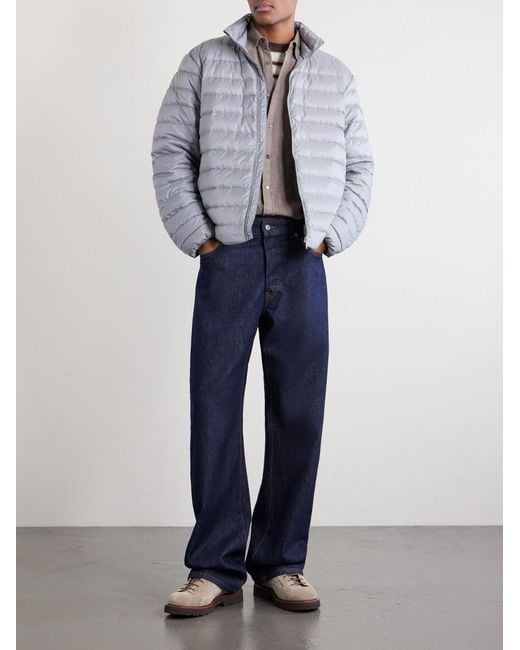 Canada Goose Blue Stratus Quilted Shell Down Jacket for men