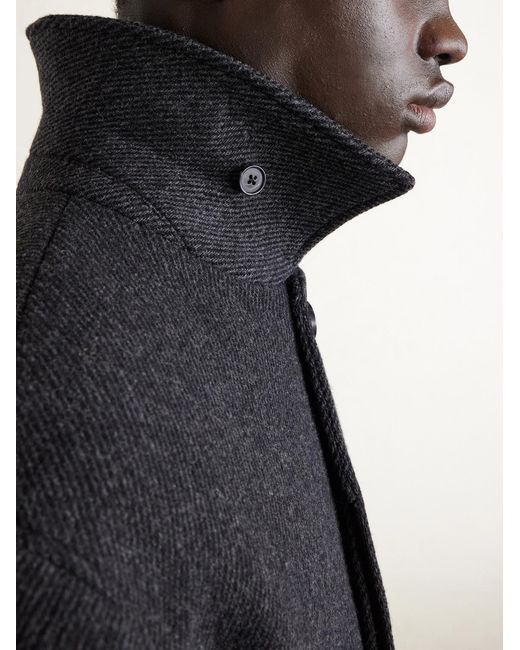 NN07 Blue Gibson 8449 Wool-blend Coat for men