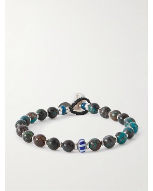 Mikia Metallic Sterling Silver for men