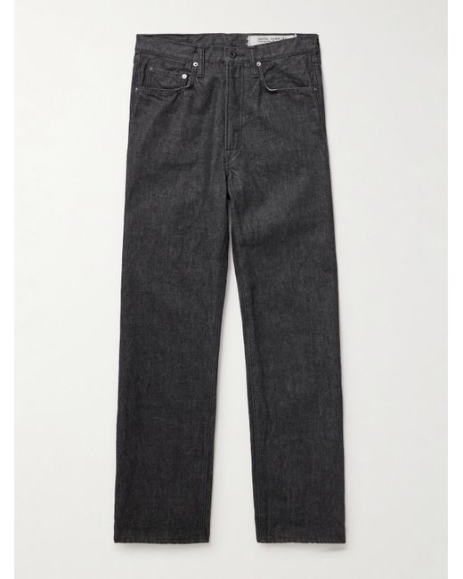 Kapital Gray Monkey Straight-leg Jeans for men