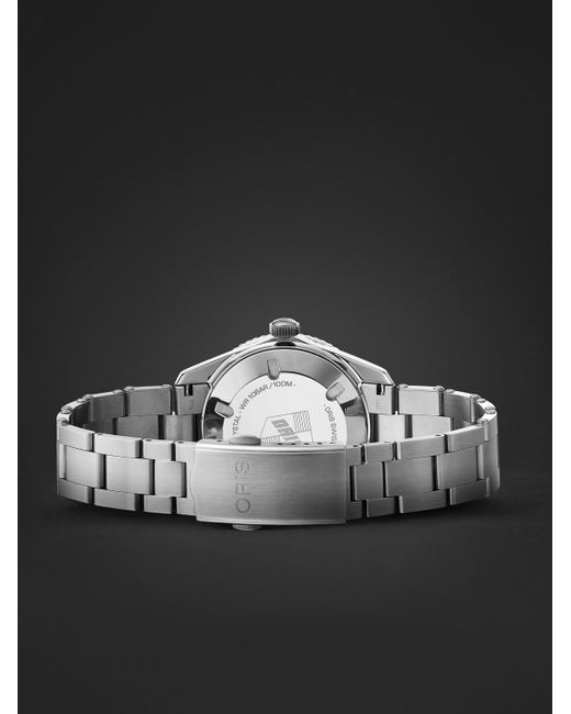 Oris Black Divers Sixty-Five Automatic Stainless Steel Watch, Ref. 01 733 7771 4057-07 8 19 18 for men