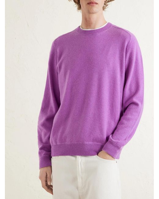 Massimo Alba Pink Cashmere Sweater for men