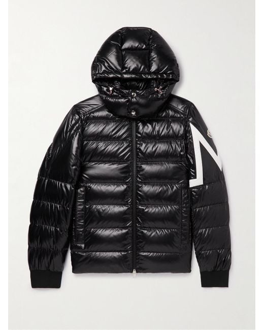Moncler Synthetic Corydale Logo-appliquéd Quilted Nylon Hooded Down ...