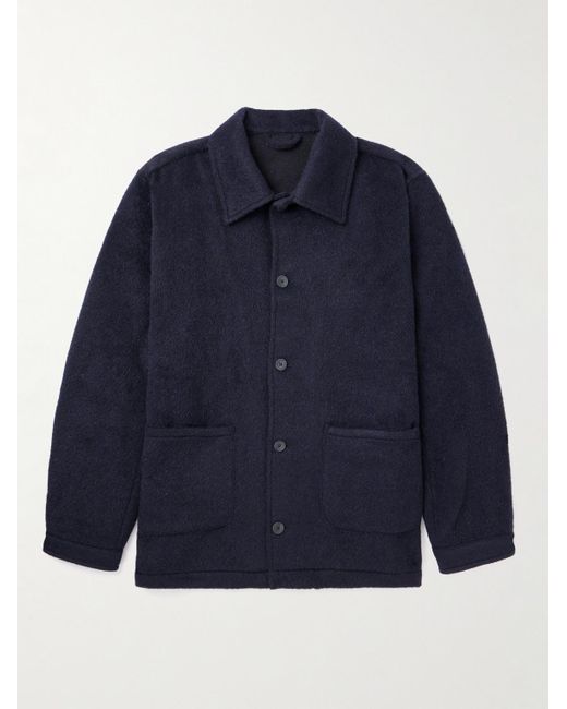 A Kind Of Guise Blue Jorvi Wool-blend Jacket for men