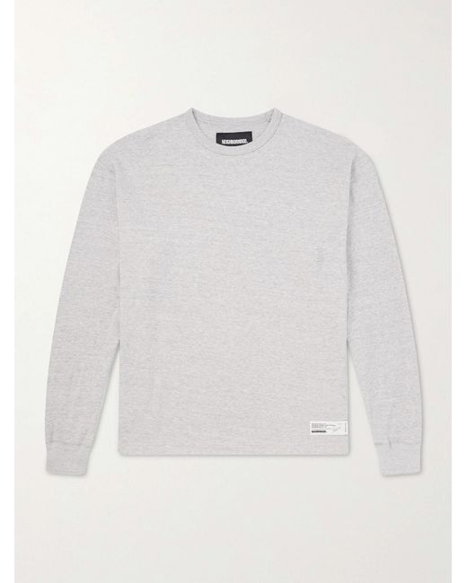 Neighborhood White Cotton-Jersey Sweater for men