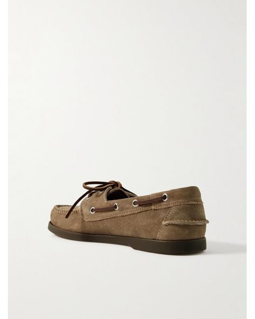 G.H.BASS Jetty II Bootsschuhe aus Veloursleder in Brown für Herren