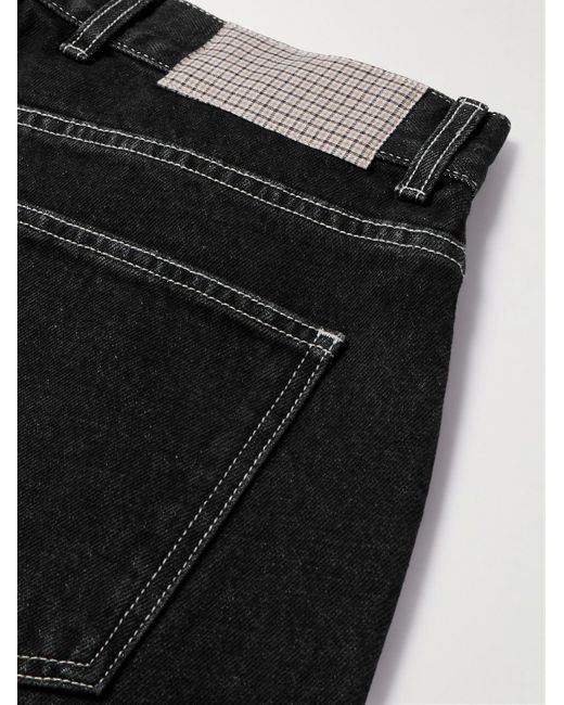mfpen Regular gerade geschnittene Jeans aus Bio-Denim in Black für Herren