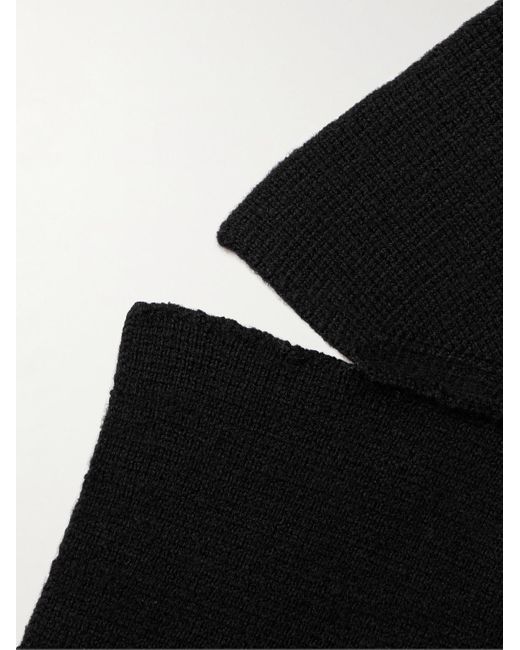 Gabriela Hearst Black Culkin Slim-fit Unstructrued Wool Blazer for men