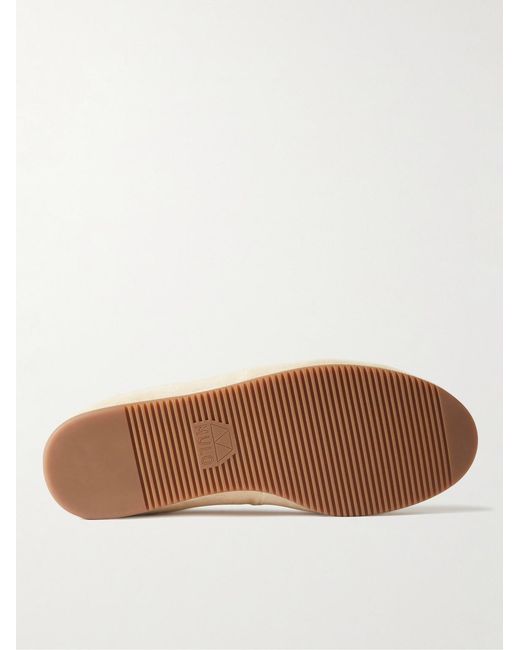 Mulo Natural Suede Loafers for men