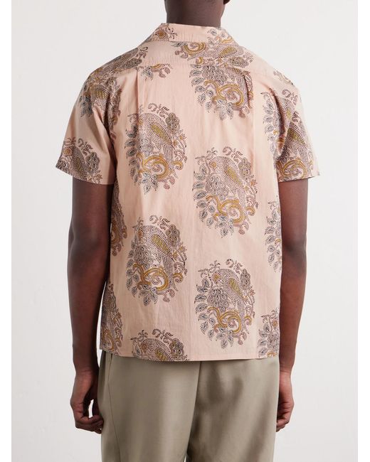 Kardo Pink Chintan Printed Cotton Shirt for men