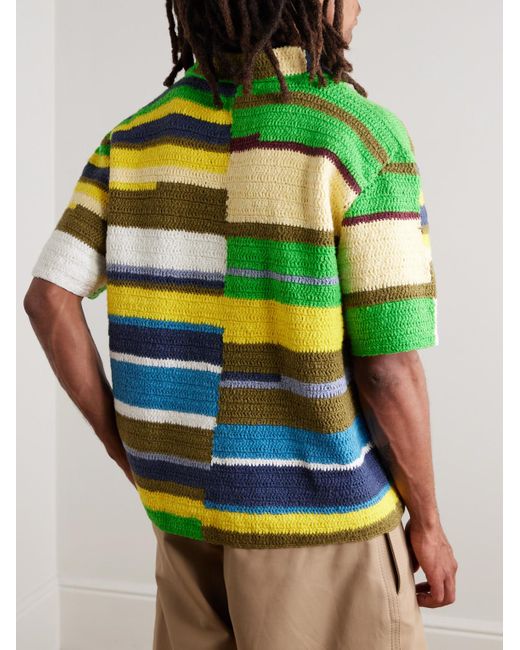 Camicia di The Elder Statesman in Green da Uomo