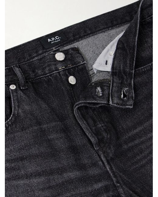 A.P.C. Blue Rescue Straight-Leg Jeans for men