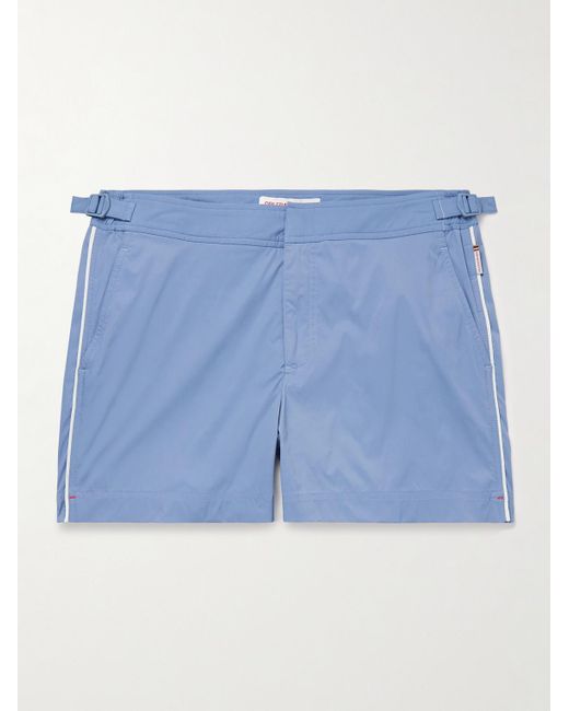 Shorts da mare corti slim-fit Setter di Orlebar Brown in Blue da Uomo