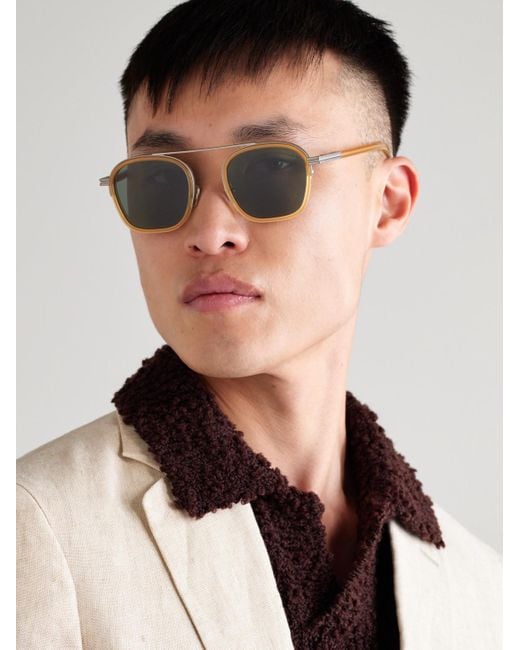 Occhiali Da Sole di Zegna in Green da Uomo