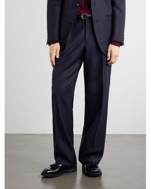 Canali Black Tasseled Leather Loafers for men
