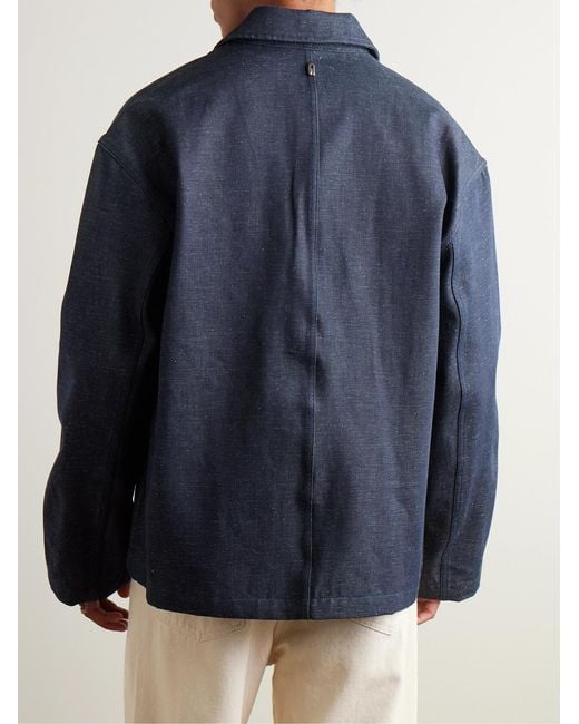 LE17SEPTEMBRE Blue Denim Jacket for men