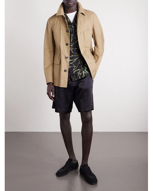 Dries Van Noten Natural Cotton-Twill Jacket for men