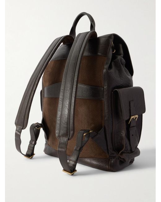 Zaino di Brunello Cucinelli in Black da Uomo