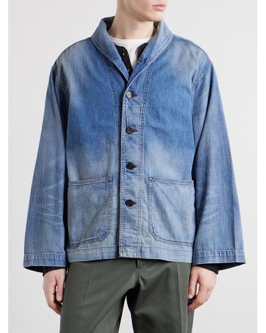 Fullcount Blue Master Of Reality Denim Jacket for men