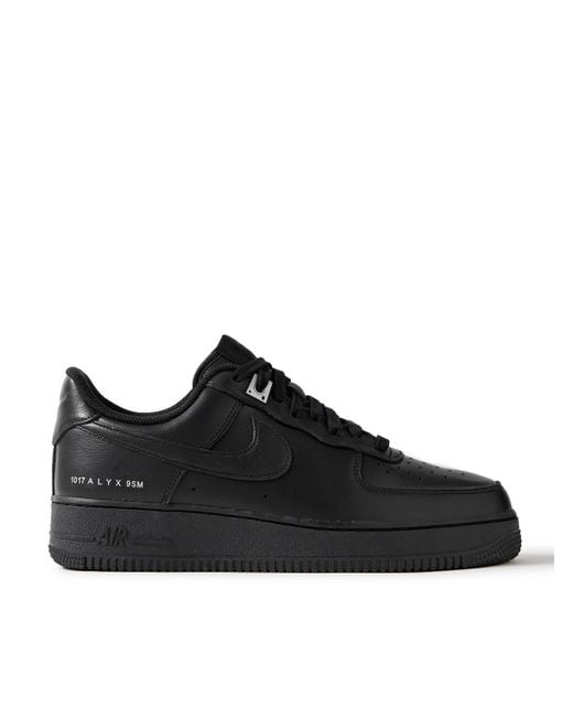 Nike Black 1017 Alyx 9sm Air Force 1 Sp Leather Sneakers for men