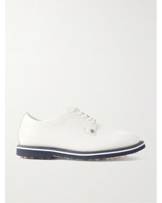 G/FORE White Gallivanter Full-grain Leather Golf Shoes for men