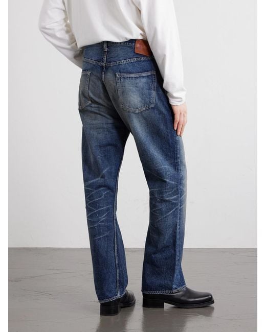 Fullcount Blue More Than Just Fear 0105w-1353 Straight-leg Jeans for men