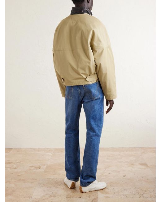 Bottega Veneta Blue Straight-leg Organic Jeans for men