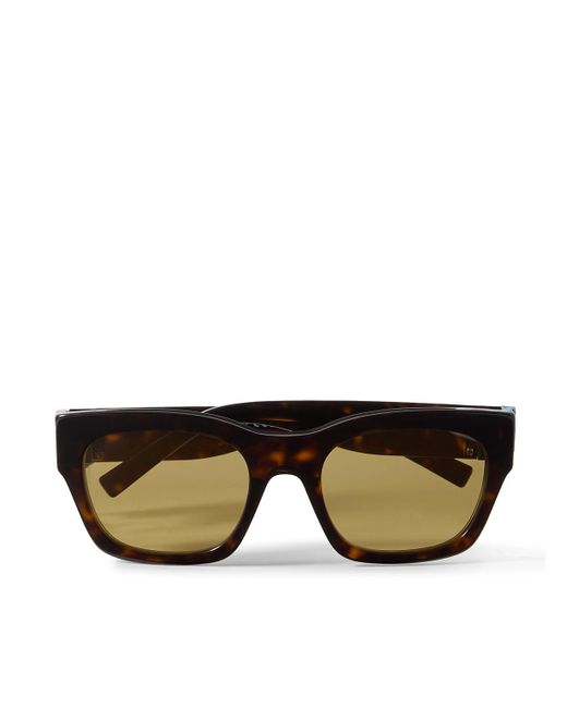Givenchy Black 4g D-frame Tortoiseshell Acetate Sunglasses for men