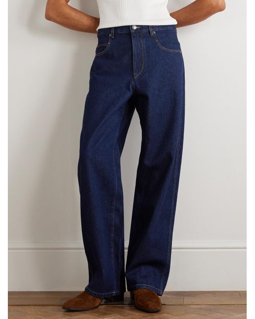 Isabel Marant Jameson weit geschnittene Jeans in Blue für Herren