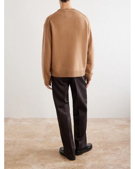 FRAME Brown Cashmere Sweater for men