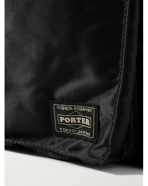 Porter-Yoshida and Co Black Tanker Nylon-Twill Duffle Bag for men